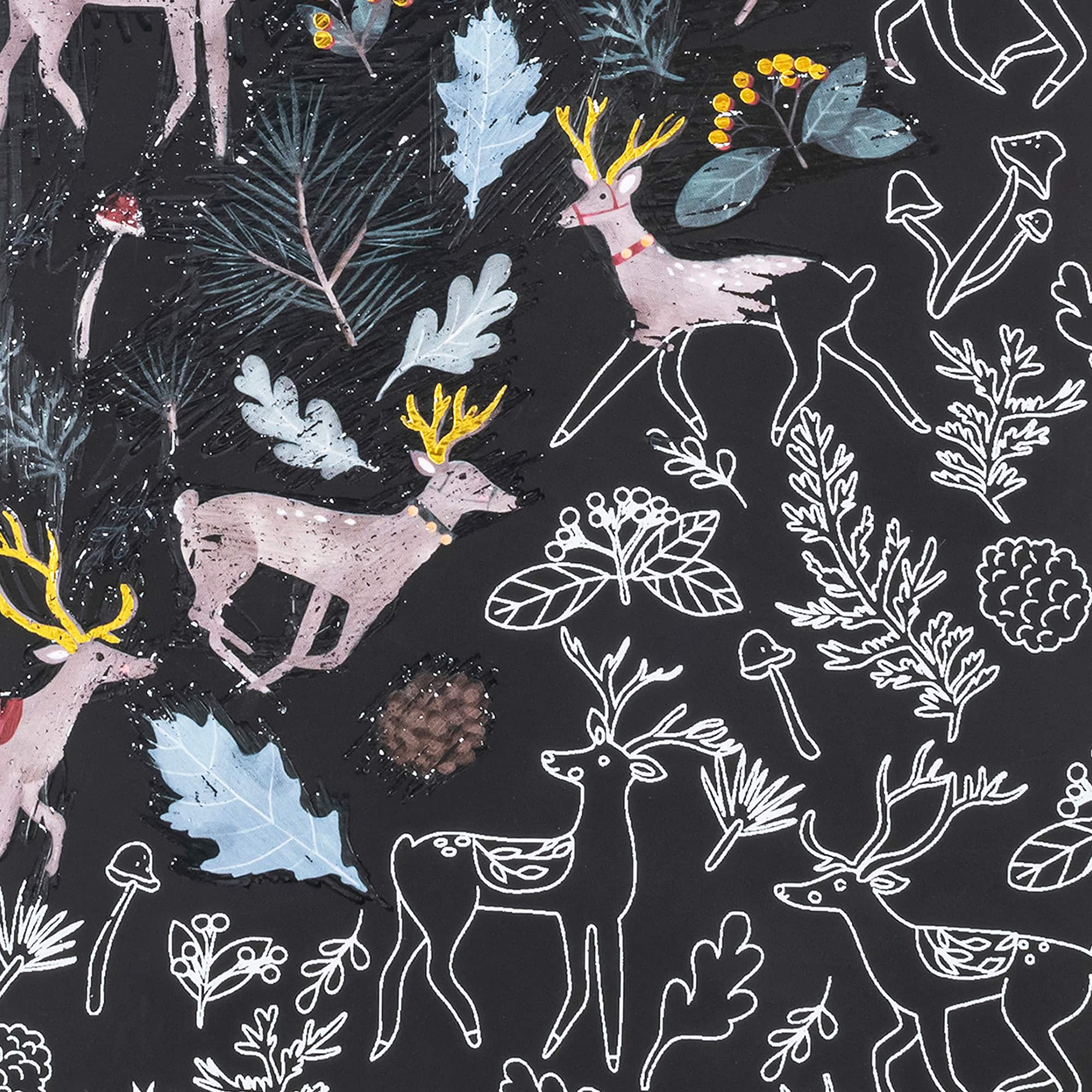 Brea Reese™ Holiday Woodland Scratch Art Card Kit